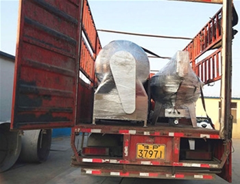 匯品公司滾揉機(jī)，夾層鍋發(fā)貨現(xiàn)場