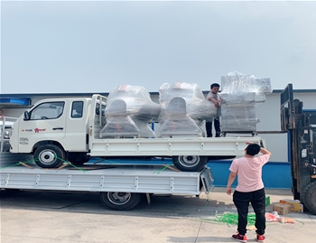 匯品600L可傾燃?xì)庵箦?臺(tái)，牛肉專用鹽水注射機(jī)1臺(tái)發(fā)往陜西