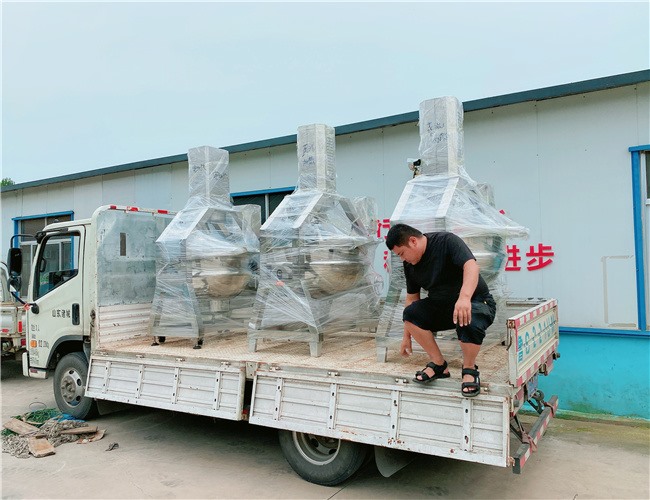 半自動(dòng)行星攪拌炒鍋3臺(tái)，發(fā)貨杭州