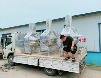半自動行星攪拌炒鍋3臺，發(fā)貨杭州