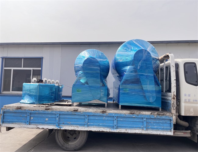 匯品1200L滾揉機1臺600L滾揉機1臺，200L不銹鋼料車2臺發(fā)貨安徽合肥